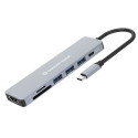USB-jaotur Conceptronic 110519207101 Hall Mitmevärviline 100 W
