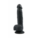 Realistic Dildo Virgite R28 Black 20 cm
