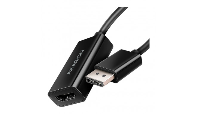 AXAGON adapter DisplayPort - HDMI 2.0 4K 60Hz (RVD-HI20N)
