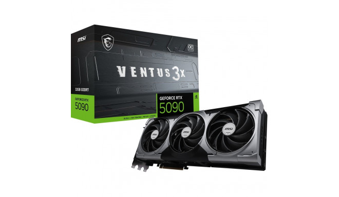 "RTX 5090 32GB MSI Ventus 3X OC GDDR7 3 Fan"
