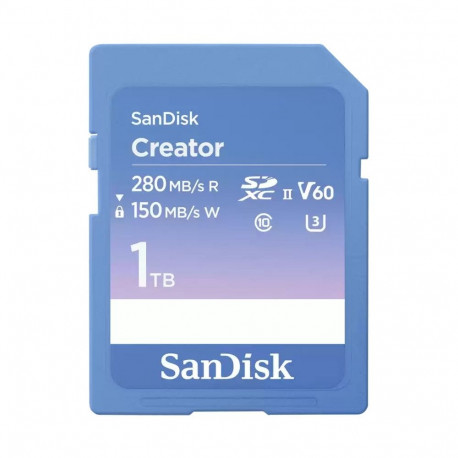 "CARD SanDisk Creator SD UHS-II 1TB"