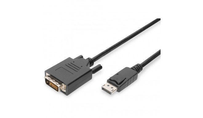 "DIGITUS DisplayportKabel DPort -> DVI(24+1) St/St 8K 1m"