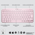 "Logitech MX Keys Mini Minimalist Wireless Illuminated Keyboard - ROSE - CENTRAL (DE)"