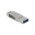 "STICK DELOCK USB 3.2 Gen 1 USB-C + Typ-A Speicherstick 32GB - Metallgehuse"