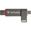 "STICK Verbatim Dual QuickStick 256GB USB-A/C 3.2 Gen1 32041"