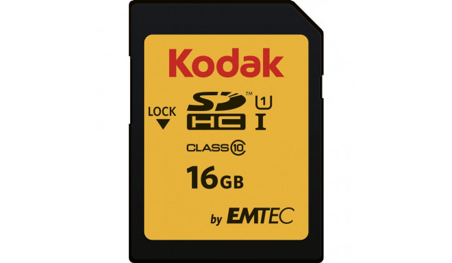 "CARD Kodak 16GB UHS-I U1 V10 Premium"