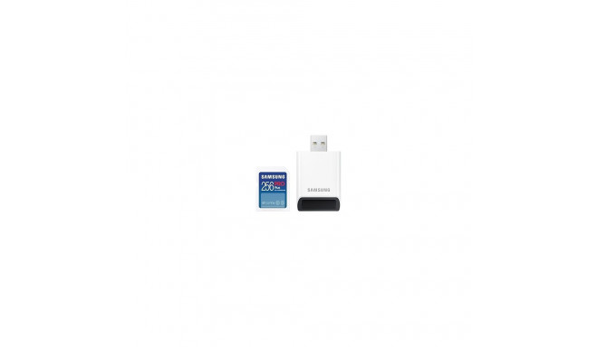 "CARD Card 256GB Samsung XC PRO Plus (2023)(CL10) Reader retail"