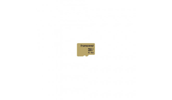 "CARD microSD Card 8GB Transcend SDHC USD500S w/Adapter"