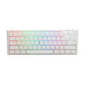 "Ducky One 3 Classic Pure White Mini Gaming Tastatur. RGB LED - MX-Red (DKON2161ST-RDEPDPWWWSC1)"