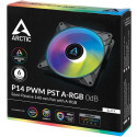 "ARCTIC Lüfter P14 PWM PST A-RGB 0dB (Black)"