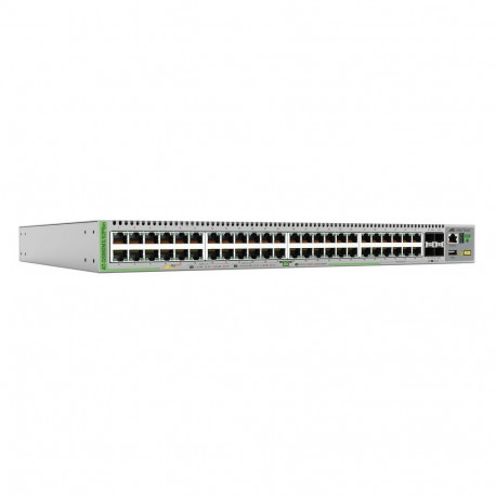 "ALLIED L3 Stackable Switch 40x 10/100/1000-T PoE+ 8x 100M/1G/2.5G/5G-T PoE+ 4x SFP+ Ports single fi