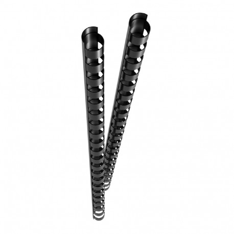 "GENIE Spiralbinderücken 8mm schwarz 25 Stk"
