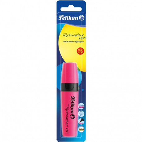 "Pelikan Textmarker 490/B Leuchtrosa 1 ST Blister"