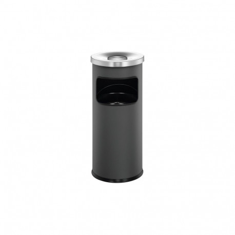 "DURABLE Papierkorb Safe mit Ascher rund anthrazit"