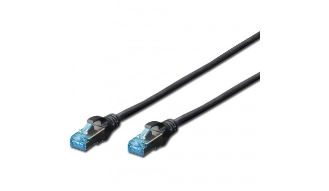 "DIGITUS Patchkabel Cat5e SF/UTP Ste. RJ45 2.00m schwarz Polybeutel"