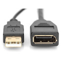 "DIGITUS 4K HDMI Adapter - HDMI auf DisplayPort 0.2m schwarz"