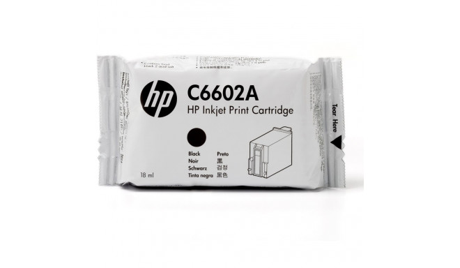 "HP original TIJ 1.0 original Ink cartridge C6602A black standard capacity 1-pack"