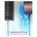 "HUB USB 3.0 . 13 Port. +1x Ladeport Aluminium-mit Netzteil ICY BOX"