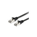"Equip Patchkabel Cat6 S/FTP 2xRJ45 5.00m schwarz LSZH Polybeutel"