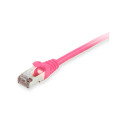 "Equip Patchkabel Cat6A S/FTP 2xRJ45 10.00m pink LSZH Polybeutel"