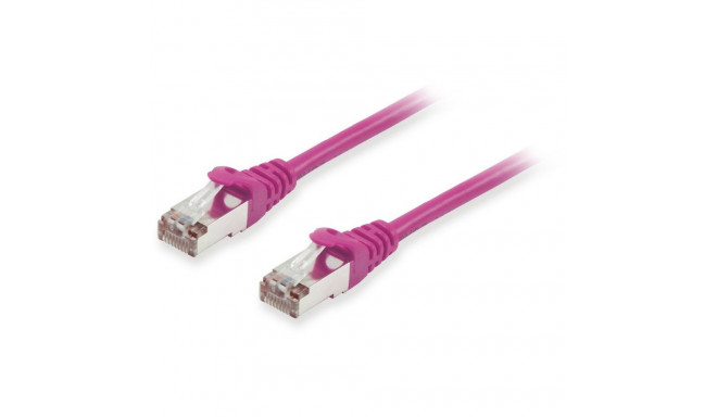 "Equip Patchkabel Cat6A S/FTP 2xRJ45 0.25m lila LSZH Polybeutel"