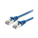 "Equip Patchkabel Cat6A S/FTP 2xRJ45 1.50m blau LSZH Polybeutel"