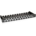 "Equip Patchpanel 24x Cat6A 19"" UTP 1HE Keystone Montage sw"