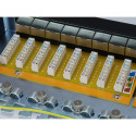 "Equip Patchpanel 24x RJ45 Cat6A 19"" FTP 1HE ISO/IEC schwarz"