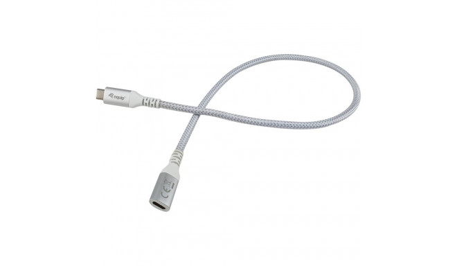 "Equip Kabel USB-C 3.2 -> C Verl. St/Bu 1.00m 5A 4K/60Hz ws"