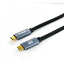 "Equip Kabel USB-C 3.2 -> C St/St 2.00m 5A 4K/60Hz sw"