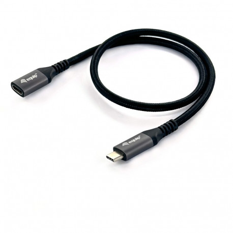 "Equip Kabel USB-C 3.2 -> C Verl. St/Bu 0.50m 5A 4K/60Hz sw"