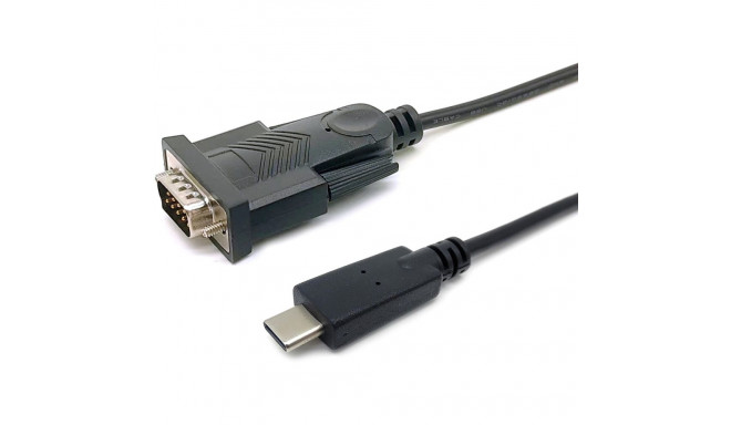 "Equip Adapter USB-C -> Seriell RS232-DB9 St/St 1.50m sw"
