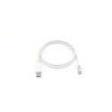 "Equip Kabel USB-A 3.2 -> C St/St 1.00m 3A/20V ws"