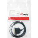 "Equip Adapter USB-A -> Parallel EPP.ECP.bidi St/St 1.50m sw Polybeutel"