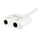 "Equip Adapter USB-C -> Audio 2x3-Pin 3.5mm St/Bu 0.15m ws"