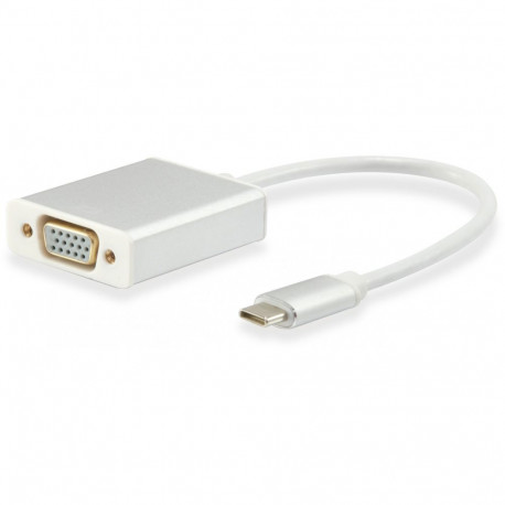 "Equip Adapter USB-C -> VGA HD15 1920x1080/60Hz 0.15m si"