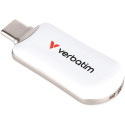 "STICK 512GB Verbatim Plectra White USB-C Flash Drive 30231"