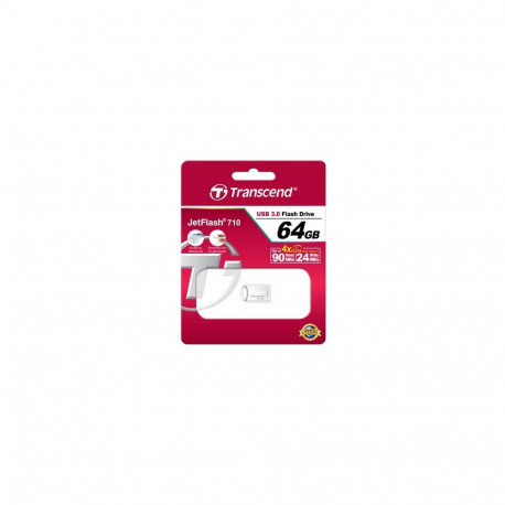 "STICK 64GB USB 3.0 JETFLASH710 SILVER"