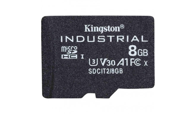 "CARD 8GB Kingston Industrial microHC 100MB/s"