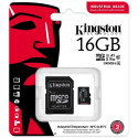 "CARD 16GB Kingston Industrial microHC 100MB/s +Adapter"