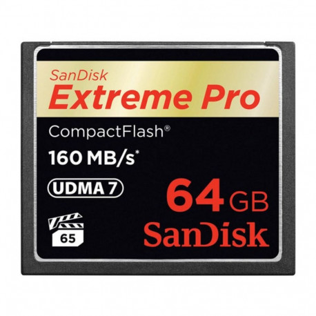 "Card Sandisk 64GB Extreme PRO CompactFlash Speicherkarte 160MB/s"