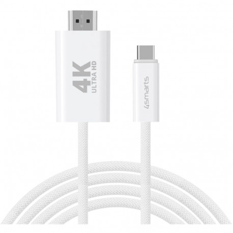 "4smarts USB-C auf HDMI Kabel 2m. wei"