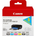"Canon PGI-550/CLI-551PGBK/C/M/Y/B/G"