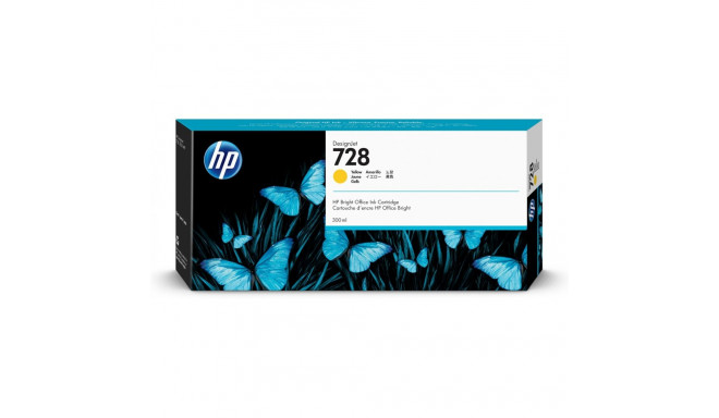 "HP 728 300-ml Gelb Tintenpatrone"