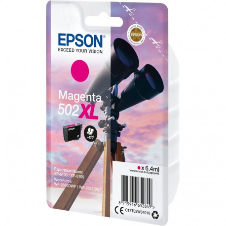 "Epson 502 C13T02W34010 magenta HC"