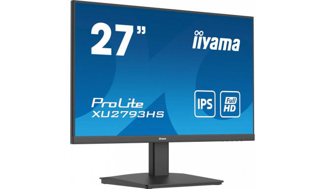 "IIYAMA 68.6cm (27"") XU2793HS-B7 16:9 HDMI+DP+2xUSB IPS"