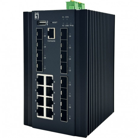 "Switch 20x GE IGX-2072 8x 1GbE.8x 2.5GbE SFP+ sw"