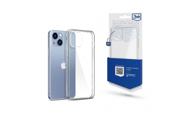 Mobiili tagakaas 3MK iPhone 15, läbipaistev