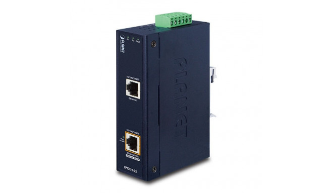 Industrial IEEE 802.3at Gigabit Power over Ethernet Plus Injector (Mid-span)