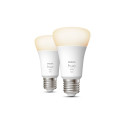 Philips Hue smart bulb multipack, BT, White, E27, 2 pcs